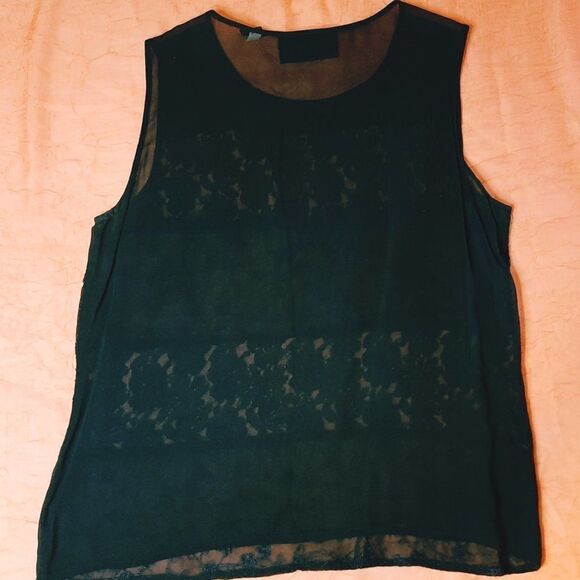 Express Vintage 90s Beaded Top size M - Picture 2 of 5